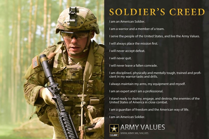 Soldiers Creed